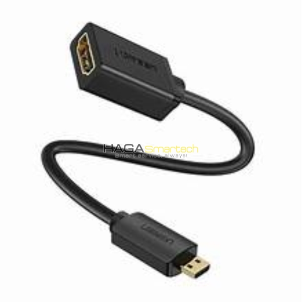 Ugreen 20134 Micro HDMI to HDMI Female Adapter Cable, 20cm