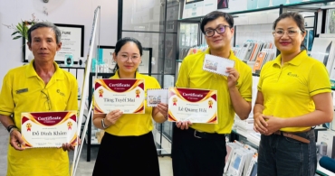 Top Performers Tháng 3 Tại HAGA – Thành Công Đến Từ Sự Kiên Trì