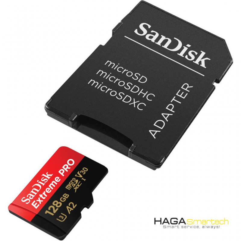 Thẻ nhớ 128GB SDXC Sandisk Extreme Pro U3 V30 170MB/s