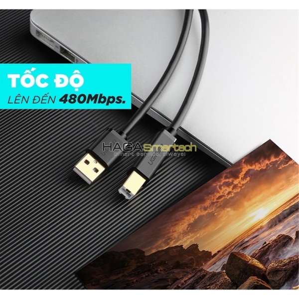 USB 2.0 Printer Cable 1M Ugreen 20846