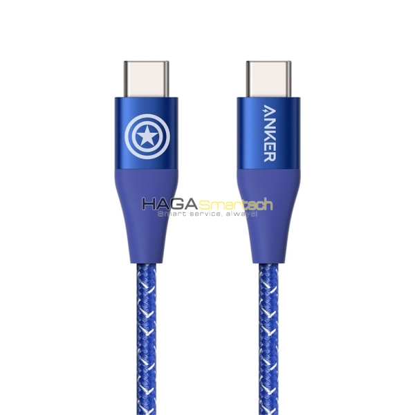 Anker PowerLine+ II USB-C to USB-C 0.9m Marvel - A9547