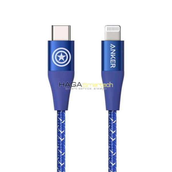 Anker PowerLine+ II USB-C to Lightning 1.8m Marvel - A9551