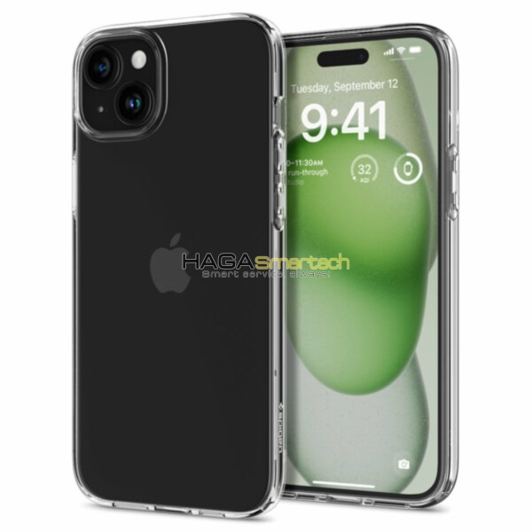 15 Plus transparent case