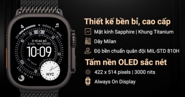 Những điều bạn nên biết về Apple Watch U3 49 Titan dây titan Milan new