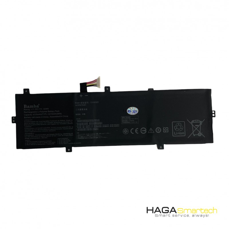 Replace battery of laptop Asus UX430U