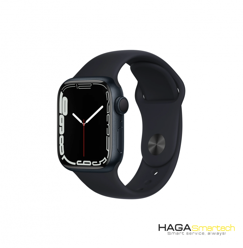 Apple Watch Series 7 GPS 45mm Aluminum Midnight Sportband (new 2021)